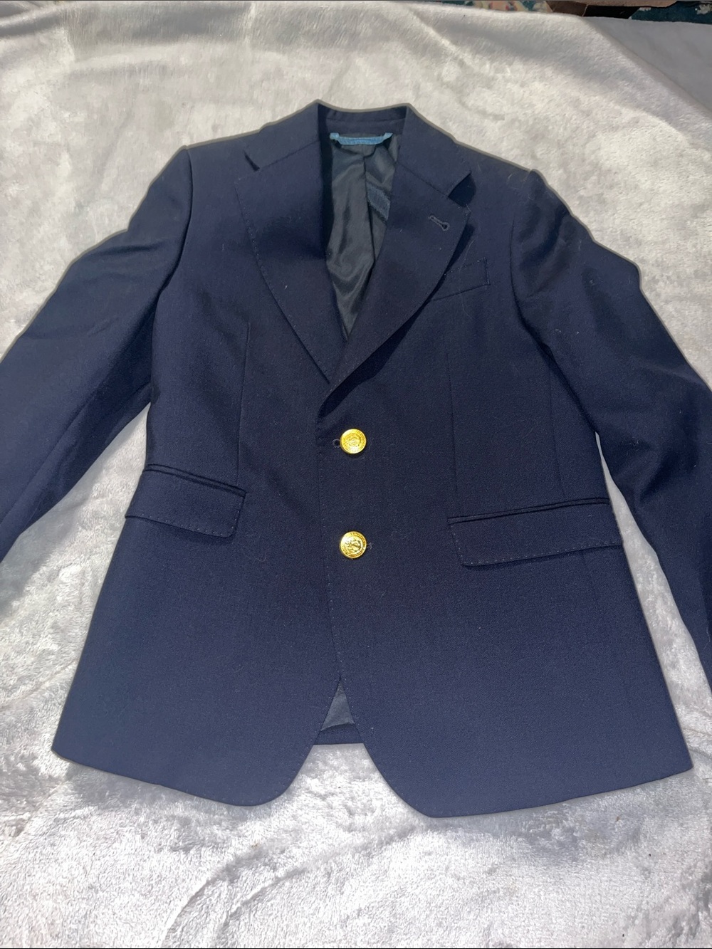 Vineyard Vines Navy Blazer with Gold Buttons WORN ONCE.